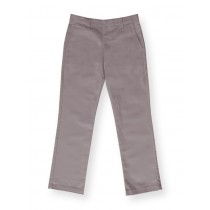 Girls Pant- Flat Front -Grey