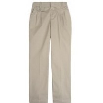 Girls Pants- Solid Color- Pleated Front