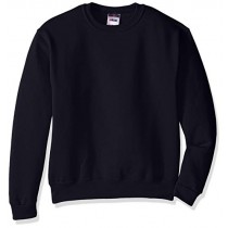 Sweatshirt with Applique Letters-Posh Early (Plaid Letters on Black Sweatshirt)