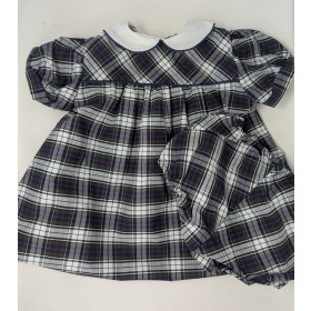 Plaid Smock Dress-Plaid 23
