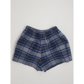 Girls Modesty Short- Plaid-Plaid 73