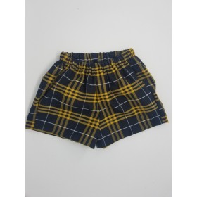 Girls Modesty Short- Plaid-Plaid 12