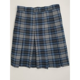 Stitch Down Pleat Skirt- Style 11-Plaid 73