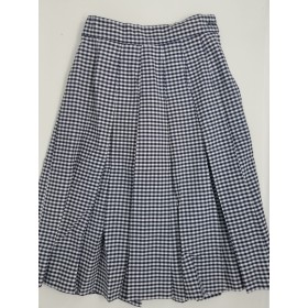 Stitch Down Pleat Skirt- Style 11-Plaid 25