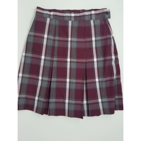Box Pleat Skirt- Style 48-Plaid 62