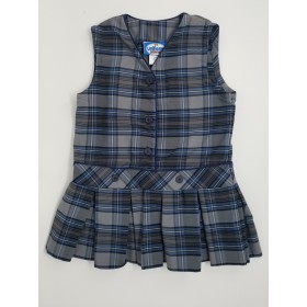 Drop Waist Jumper- Style 07/17-Plaid 73