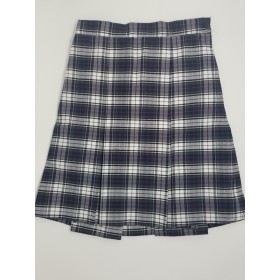 Box Pleat Skirt- Style 48-Plaid 23