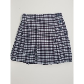 Pleated Skort- Style 103-Plaid 36