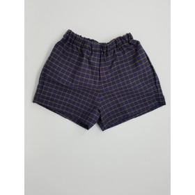 Girls Modesty Short- Plaid-Plaid 18