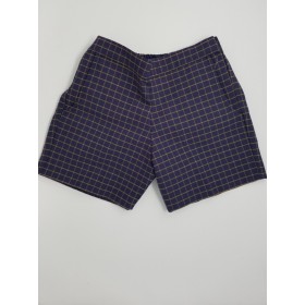 Girls Plaid Short- Uncuffed-Plaid 18