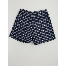 Girls Plaid Short- Uncuffed-Plaid 8