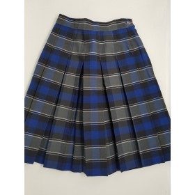 Stitch Down Pleat Skirt- Style 11-Plaid 88
