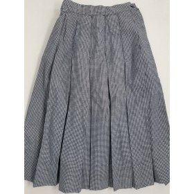 Stitch Down Pleat Skirt- Style 11-Plaid 29