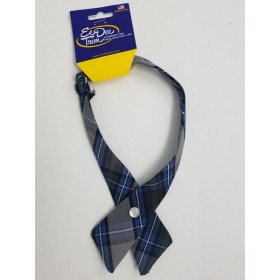 Girls Crossover Tie-Plaid 73