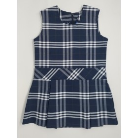 Drop Waist Jumper- Style 00-Plaid 35