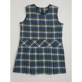 Drop Waist Jumper- Style 00-Plaid 50