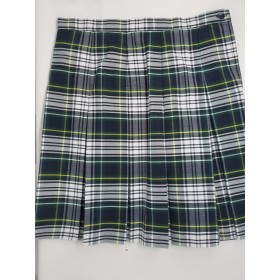 Stitch Down Pleat Skirt- Style 11-Plaid 5