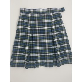 Box Pleat Skirt- Style 48-Plaid 50