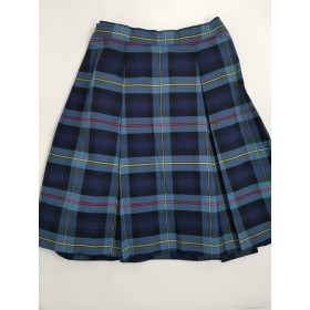 Box Pleat Skirt- Style 48-Plaid 52