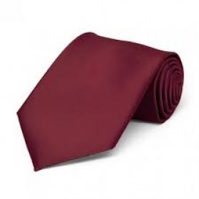 Boys 4-in-hand Necktie-Maroon