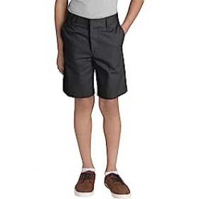 Boys Pleated Shorts-Black