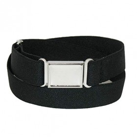 Elastic Belt with Magnetic Closure-Brown