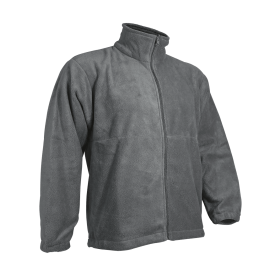 Polar Fleece Jacket- Full Zip-Charcoal Grey