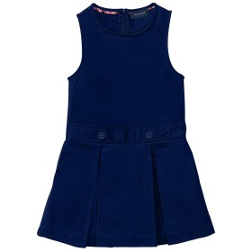 Drop Waist Jumper-Navy