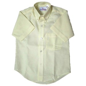 Oxford Shirt- Short Sleeve-Oxford Yellow