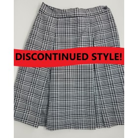 Box Pleat Skirt- Style 48-Plaid 33