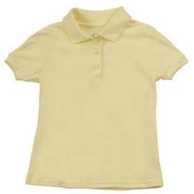 Smooth/Jersey Polo - Short Sleeve-Yellow