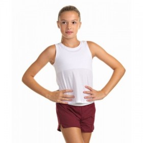 Girls Modesty Short- Solid Color-Maroon