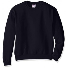 Crew Neck Sweatshirt-Black