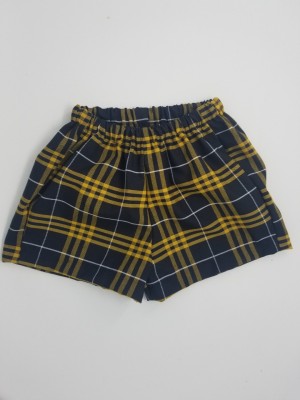 Toddler Pull On Short- Plaid 12