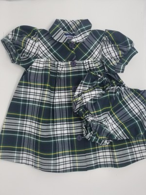 Plaid Smock Dress