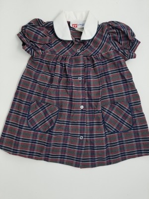 Plaid Smock Dress-Plaid 31