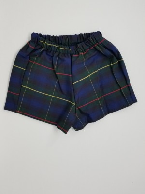 Toddler Pull-On Short- Plaid-Plaid 71