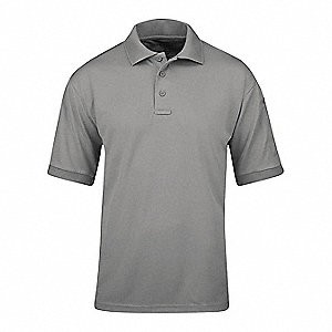 Dri-Fit Polo Shirt-Heather Grey
