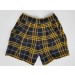 Girls Plaid Short- Uncuffed-Plaid 12