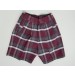 Girls Plaid Short- Uncuffed-Plaid 62