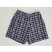 Girls Plaid Short- Uncuffed-Plaid 36