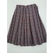 Stitch Down Pleat Skirt- Style 11-Plaid 41