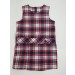 Drop Waist Jumper- Style 62-Plaid 66