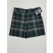 Girls Plaid Shorts- Cuffed hem-Plaid 13