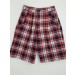 Girls Plaid Shorts- Uncuffed-Plaid 66