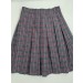 Stitch Down Pleat Skirt- Style 11-Plaid 84